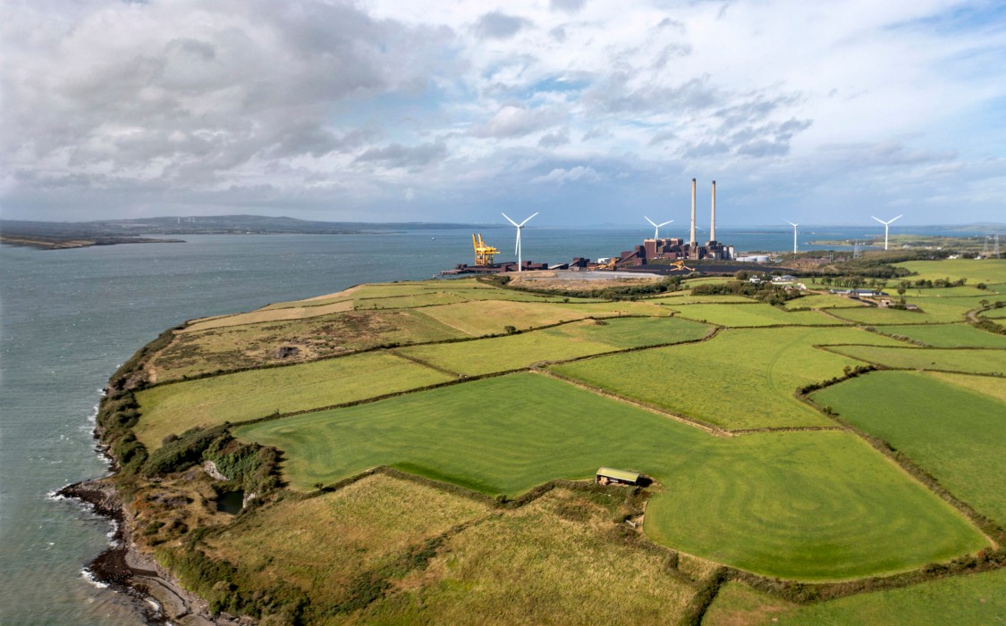 For higher grid reliability, the Irish Moneypoint power plant has a synchronous condenser system with the world’s largest flywheel