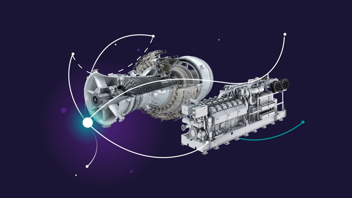 Gas engines from Siemens Energy for power generation
