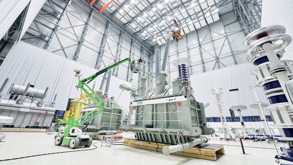 Manufacturing transformers with higher efficiency at Siemens Energy in Nuremberg, Germany